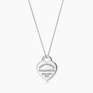 Tiffany Heart Tag Pendant